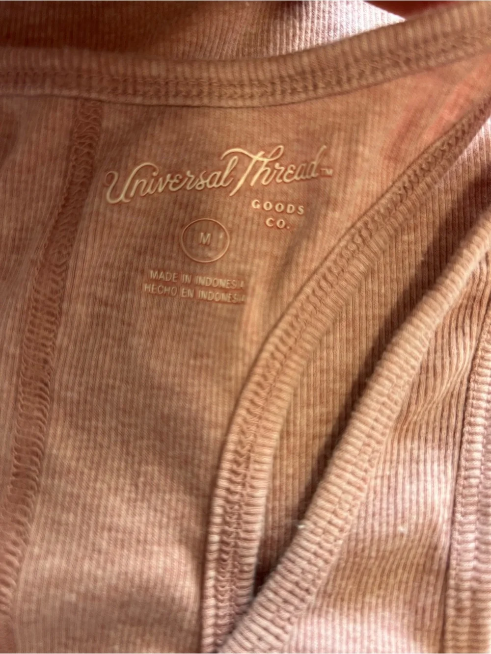 Universal Thread Dusty Rose Racerback Muscle Tank - Picture 3 of 3
